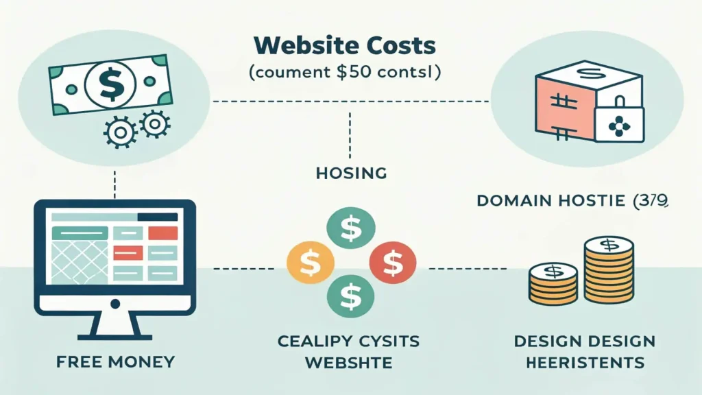 ওয়েবসাইট বানাতে কত টাকা লাগে বাংলাদেশে